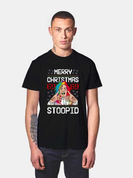 Tekashi69 6ix9ine Ugly Christmas T Shirt