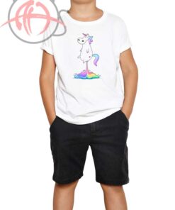 Unicorn Fart Youth T Shirt