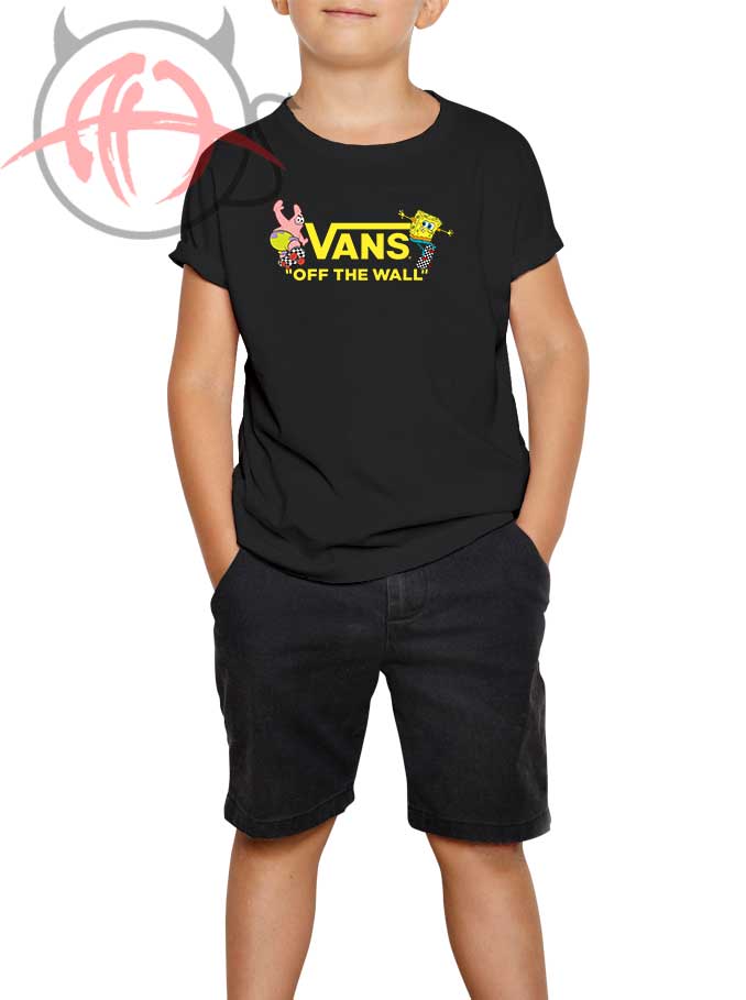 vans spongebob t shirt