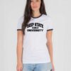 Deep State University Ringer Tee