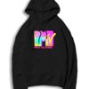 MTV Fluorescent Logo Vintage Hoodie