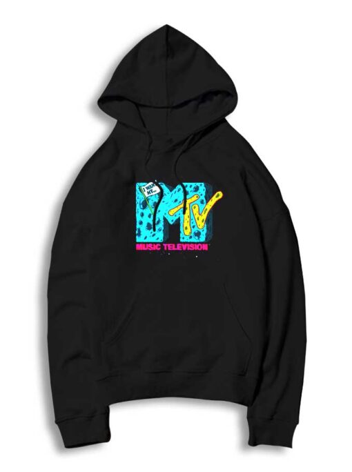 MTV Moon Logo Vintage Hoodie