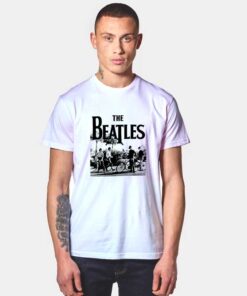 The Beatles Bicycle T Shirt