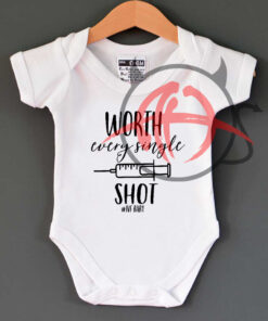 Worth Every Single Shot Baby Onesie