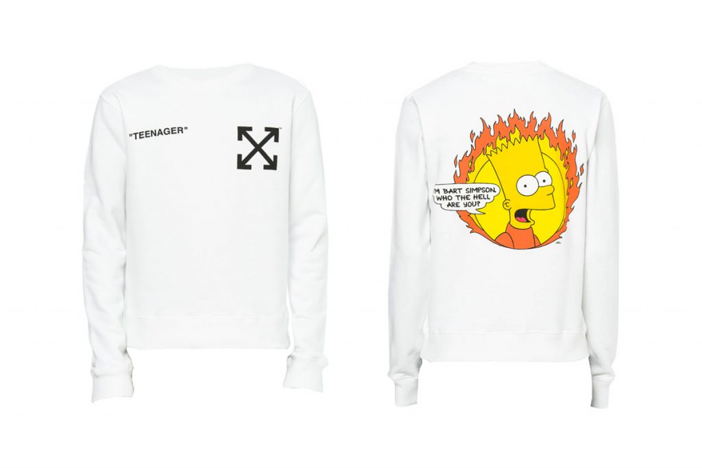 Off-White™ Celebrates Bart Simpson With Its New SS19 Drop