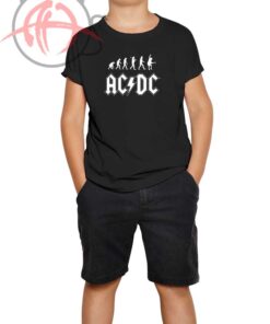 ACDC Rock Evolution Youth T Shirt