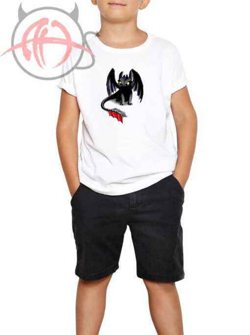 Toothless Night Fury Youth T Shirt