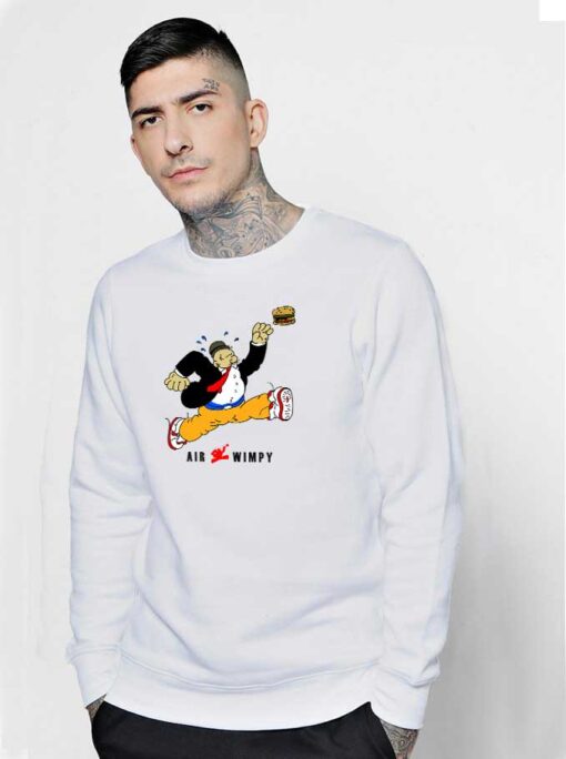 J. Wellington Wimpy Air Jordan Parody Sweatshirt