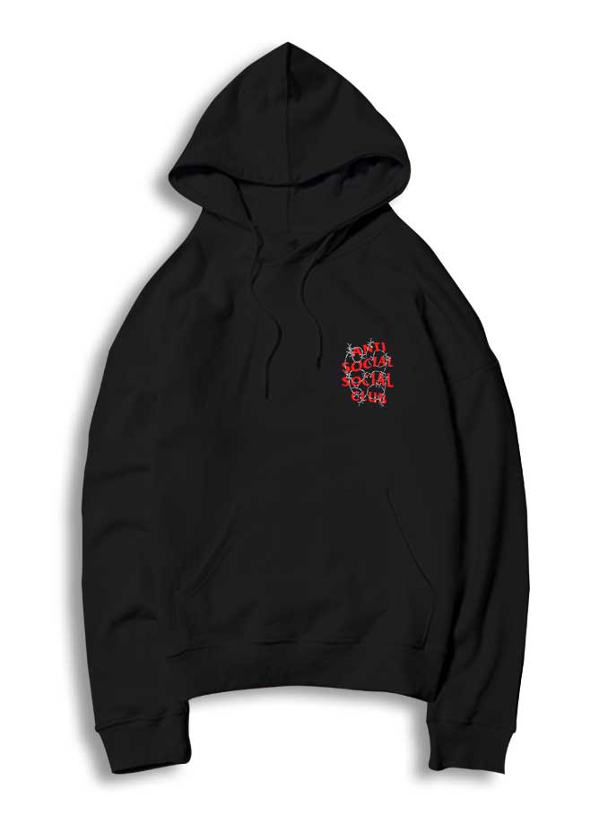 assc black hoodie
