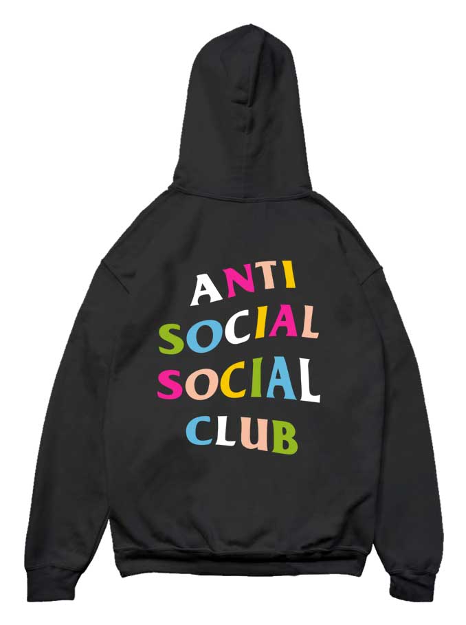 Buy Anti Social Social Club ASSC Multciolor Hoodie For Unisex