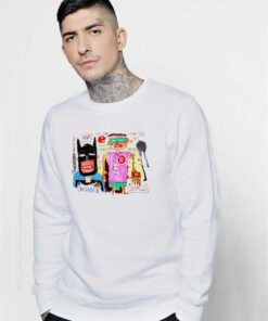 Jean Michel Basquiat Superhero Sweatshirt