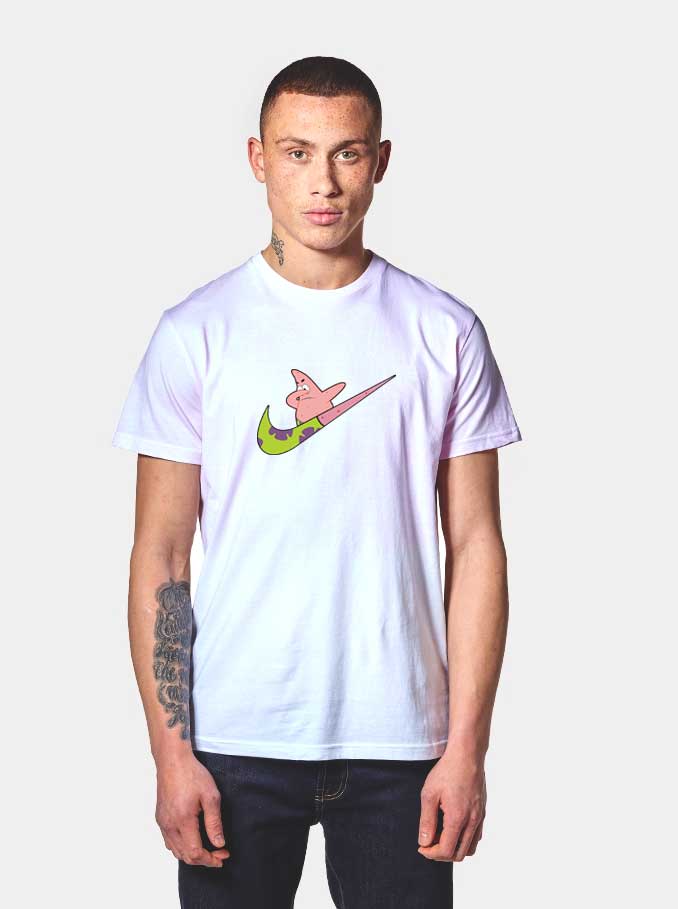 Korting Yoghurt Ongehoorzaamheid Get Buy Nike x Patrick Collab Dab T Shirt - Nike x Spongebob Shirt