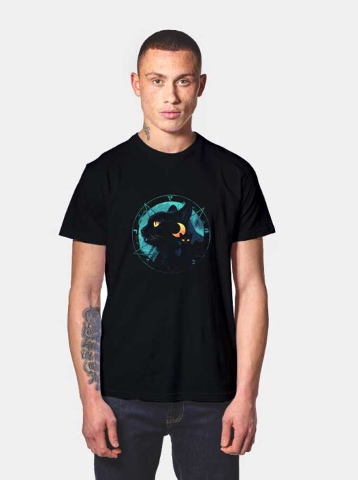 Puss the Evil Cat T Shirt