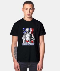 Marliyn Monroe American Pride T Shirt