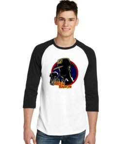 Beer Baron Homer Simpson Style Sleeve Raglan Tee