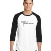 Black Lives Matter Code Sleeve Raglan Tee