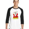 Danger Mouse Sleeve Raglan Tee