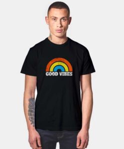 Good Vibes Rainbow T Shirt