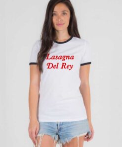 Lasagna Del Rey Ringer Tee