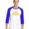 Lovestoned Love Stoner Sleeve Raglan Tee