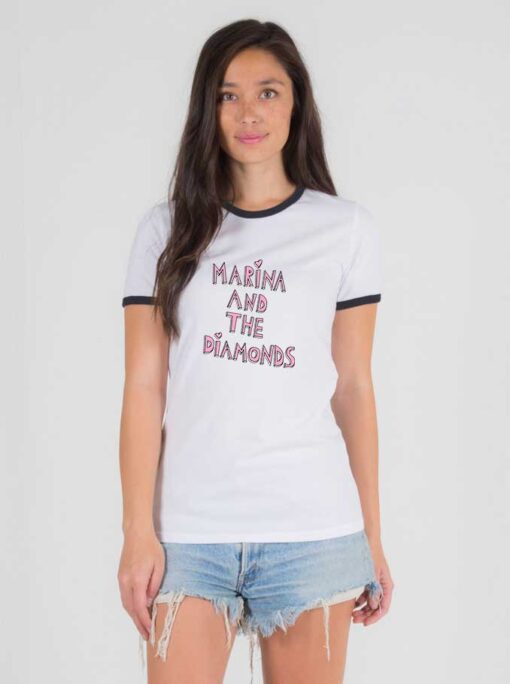 Marina And The Diamonds Ringer Tee