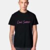 Taylor Swift Black Song Title T Shirt