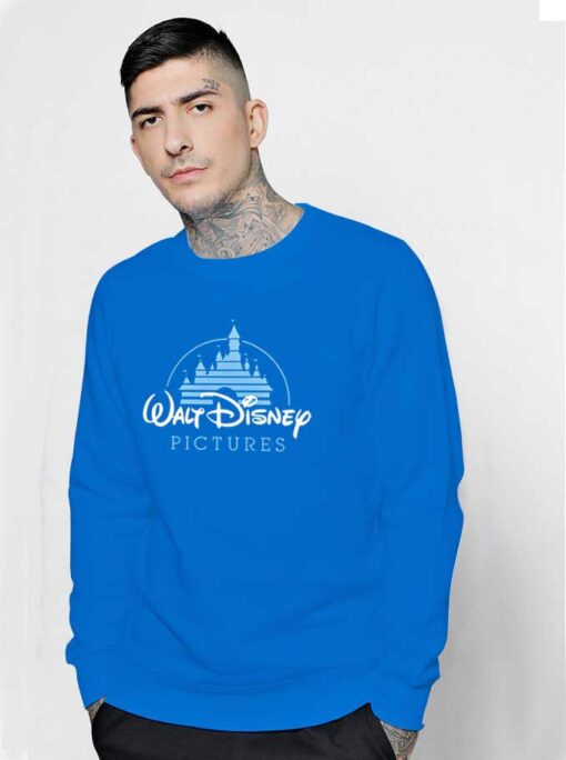 Walt Disney Pictures Light Blue Sweatshirt