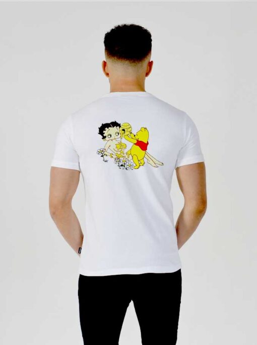 Betty Boop Winnie Pooh Love Honey Nudes T Shirt