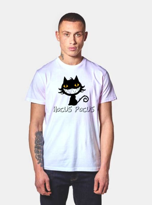 Black Cat Hocus Pocus T Shirt