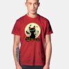 Black Cat Pumpkins T Shirt