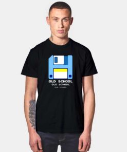 Old Computer Floppy Disk T Shirt