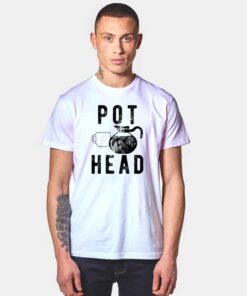 Pot Coffee Head T Shirt
