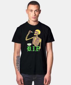 Skeleton Dip Nachos T Shirt