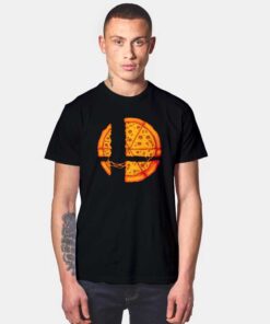 Super Smash Bros Pizza T Shirt
