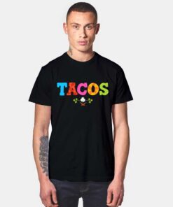Tacos Ingredients Logo T Shirt