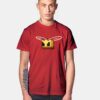 8-bit Bee Minecraft T Shirt