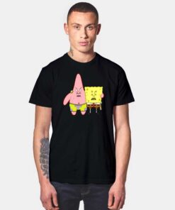 Beavis Butthead x Spongebob T Shirt
