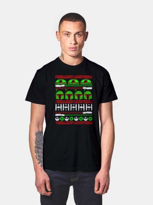 Boba Fett Christmas T Shirt