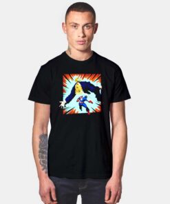Captain America vs President America T Shirt