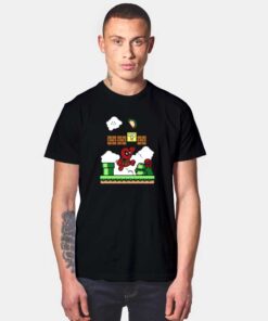 Deadpool In Super Mario Bros T Shirt