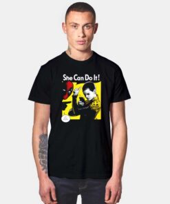 Deadpool She Can Do It T Shirt