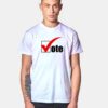 Election Vote Checklist T Shirt