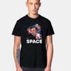 Elon Musk Space Smoking T Shirt
