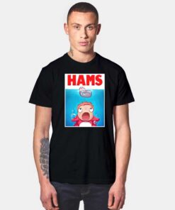 Hams Ponyo Parody T Shirt