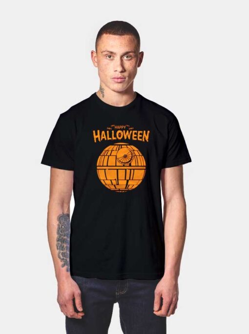 Happy Halloween Star Wars Pumpkin T Shirt