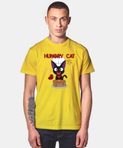 Hungry Cat Pancakes T Shirt