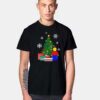 Lego Man And Christmas Tree T Shirt