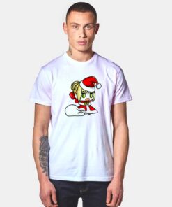 Merry Christmas Little Santa T Shirt