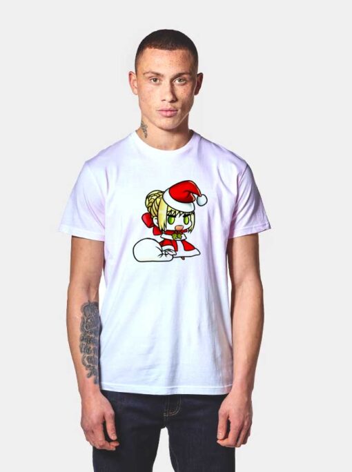 Merry Christmas Little Santa T Shirt