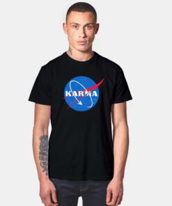 Nasa Karma Logo T Shirt